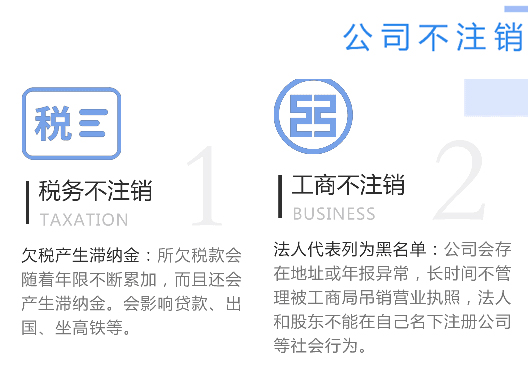 鄭州市鞏義市工商營業(yè)執(zhí)照不注銷嚴重后果